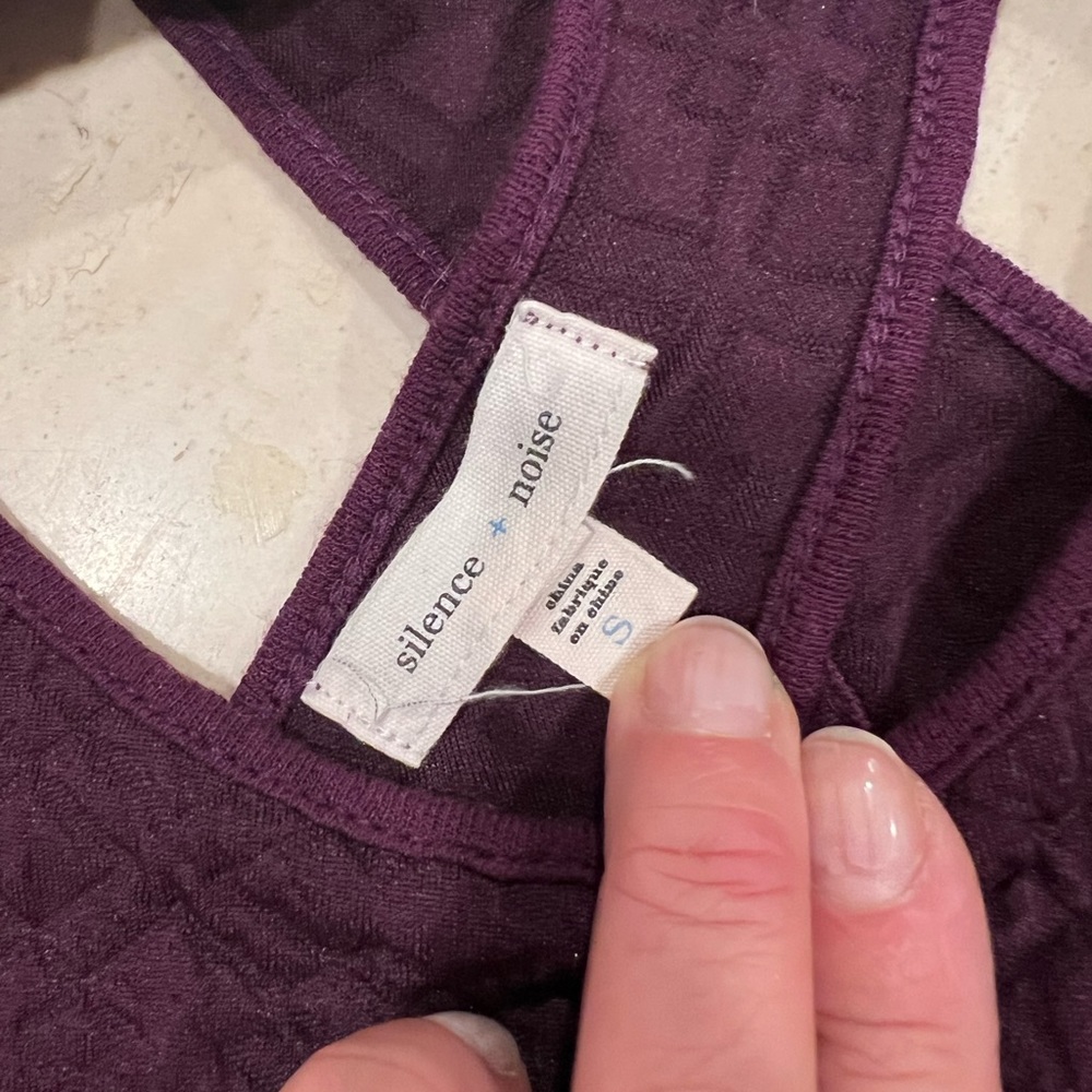 Silence + Noise Open Cross Back Fit & Flare In Ma… - image 5